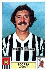 Cromo Scorsa - Calciatori 1975-1976 n. 8 - Panini