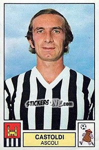 Cromo Castoldi - Calciatori 1975-1976 n. 9 - Panini