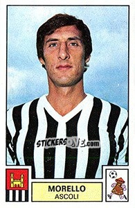 Cromo Morello - Calciatori 1975-1976 n. 10 - Panini