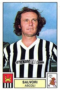 Cromo Salvori - Calciatori 1975-1976 n. 13 - Panini