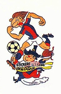 Sticker Mascot - Calciatori 1975-1976 n. 23 - Panini