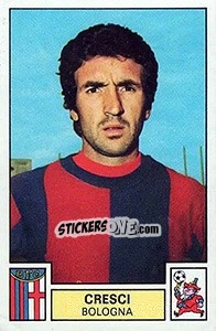 Figurina Cresci - Calciatori 1975-1976 - Panini