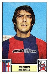 Figurina Clerici - Calciatori 1975-1976 - Panini