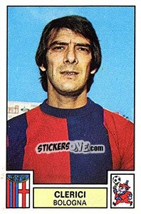 Sticker Clerici - Calciatori 1975-1976 - Panini