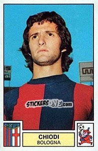 Sticker Chiodi - Calciatori 1975-1976 - Panini