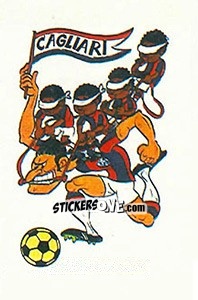 Sticker Mascot - Calciatori 1975-1976 n. 43 - Panini
