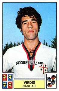 Sticker Virdis - Calciatori 1975-1976 n. 53 - Panini