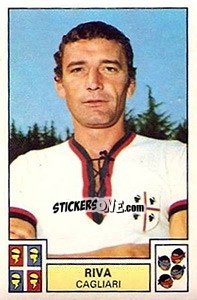 Sticker Riva - Calciatori 1975-1976 n. 54 - Panini