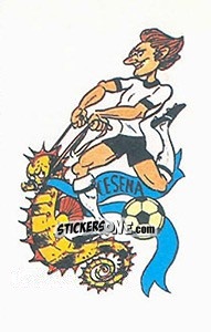 Sticker Mascot - Calciatori 1975-1976 n. 62 - Panini