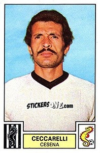 Sticker Ceccarelli - Calciatori 1975-1976 n. 64 - Panini