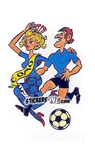 Sticker Mascot - Calciatori 1975-1976 n. 82 - Panini
