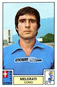 Sticker Melgrati - Calciatori 1975-1976 - Panini