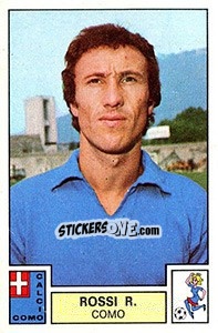 Sticker R. Rossi - Calciatori 1975-1976 n. 91 - Panini