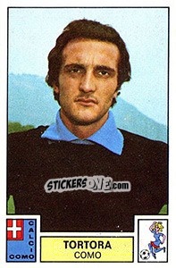 Figurina Tortora - Calciatori 1975-1976 - Panini