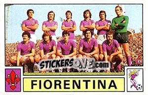 Figurina Squadra - Calciatori 1975-1976 - Panini