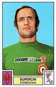 Sticker Superchi - Calciatori 1975-1976 n. 102 - Panini