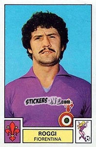 Sticker Roggi - Calciatori 1975-1976 n. 104 - Panini