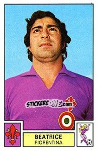 Figurina Beatrice - Calciatori 1975-1976 - Panini