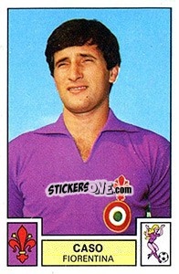 Sticker Caso - Calciatori 1975-1976 n. 110 - Panini