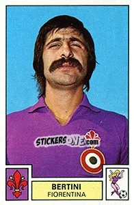 Figurina Bertini - Calciatori 1975-1976 n. 114 - Panini