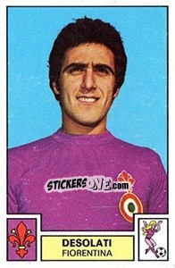 Figurina Desolati - Calciatori 1975-1976 - Panini