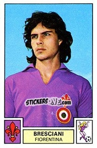 Sticker Bresciani - Calciatori 1975-1976 - Panini