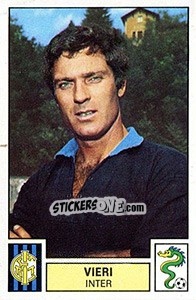 Figurina Vieri - Calciatori 1975-1976 - Panini