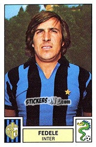 Sticker Fedele - Calciatori 1975-1976 n. 124 - Panini