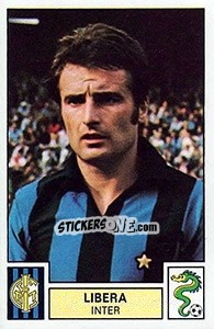Sticker Libera - Calciatori 1975-1976 n. 132 - Panini