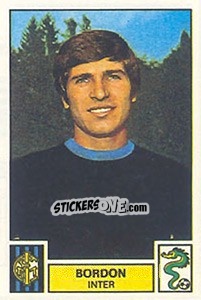 Figurina Bordon - Calciatori 1975-1976 - Panini