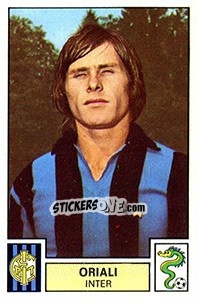 Figurina Oriali - Calciatori 1975-1976 - Panini