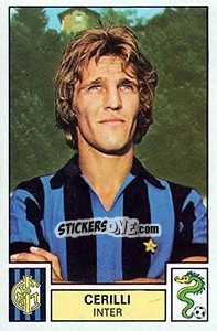Sticker Cerilli - Calciatori 1975-1976 n. 137 - Panini