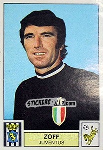 Sticker Zoff - Calciatori 1975-1976 n. 141 - Panini