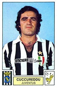 Sticker Cuccureddou - Calciatori 1975-1976 n. 143 - Panini
