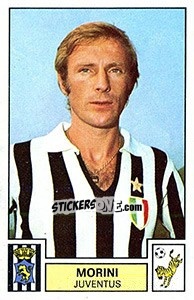 Cromo Morini - Calciatori 1975-1976 n. 145 - Panini