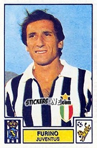 Sticker Furino - Calciatori 1975-1976 - Panini