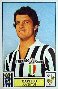 Cromo Capello - Calciatori 1975-1976 - Panini