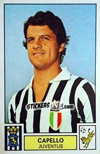 Sticker Capello - Calciatori 1975-1976 n. 147 - Panini
