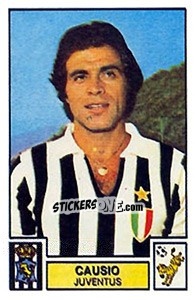Sticker Causio - Calciatori 1975-1976 n. 149 - Panini