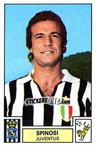 Cromo Spinosi - Calciatori 1975-1976 - Panini