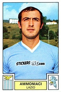 Sticker Ammoniaci - Calciatori 1975-1976 - Panini