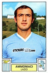 Sticker Ammoniaci - Calciatori 1975-1976 n. 162 - Panini