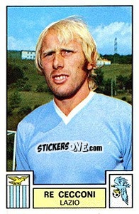 Figurina Re Cecconi - Calciatori 1975-1976 - Panini