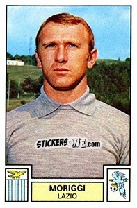 Figurina Moriggi - Calciatori 1975-1976 - Panini