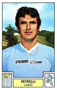 Figurina Petrelli - Calciatori 1975-1976 n. 174 - Panini