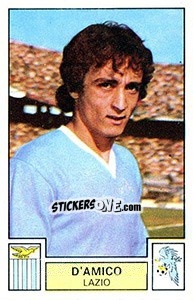 Sticker D'Amico - Calciatori 1975-1976 n. 175 - Panini