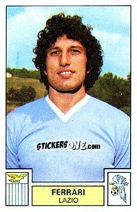 Sticker Ferrari - Calciatori 1975-1976 - Panini