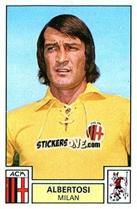 Figurina Albertosi - Calciatori 1975-1976 - Panini