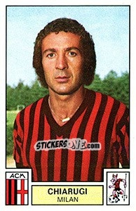 Figurina Chiarugi - Calciatori 1975-1976 - Panini