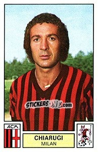 Sticker Chiarugi - Calciatori 1975-1976 n. 195 - Panini